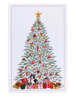 Festive Fir Christmas Dishtowel
