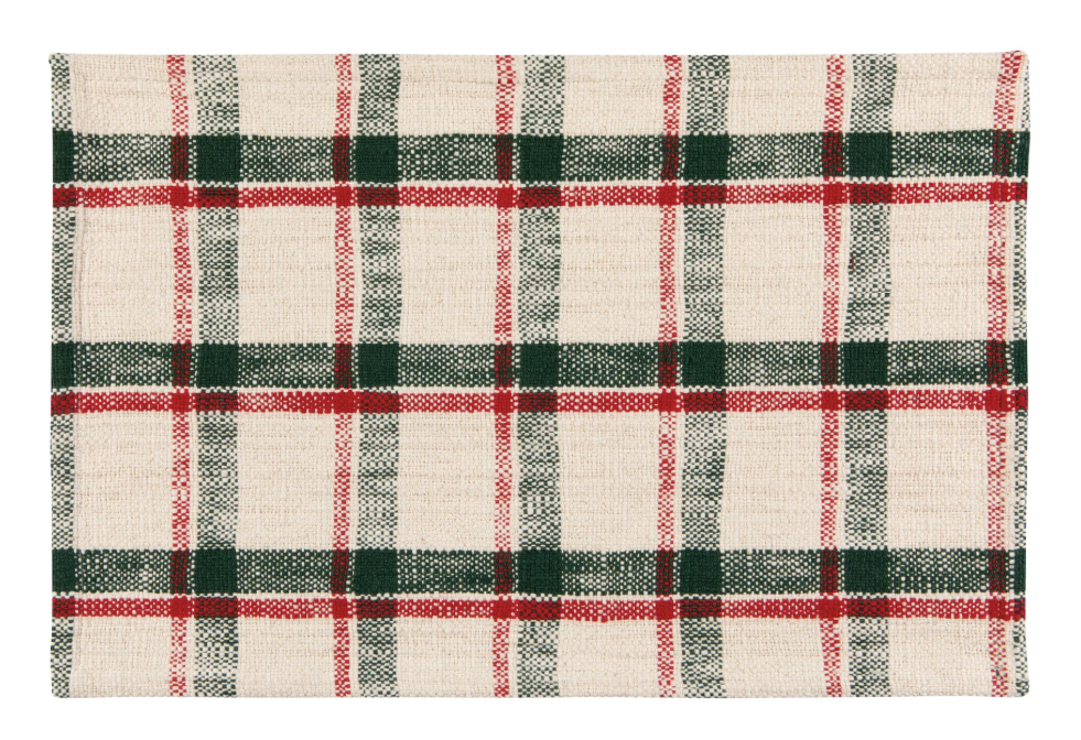 Noel Plaid Christmas Placemat