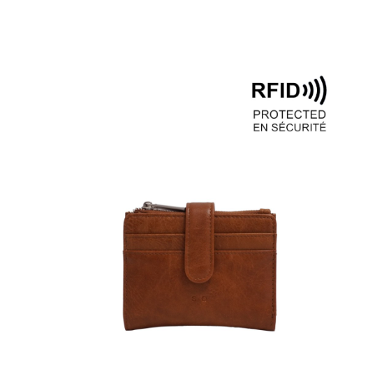 Aimee Wallet - Camel