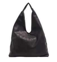 Load image into Gallery viewer, Cecilia 2-in-1 Reversible Hobo - Black / Deep Forest
