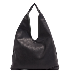 Cecilia 2-in-1 Reversible Hobo - Black / Deep Forest