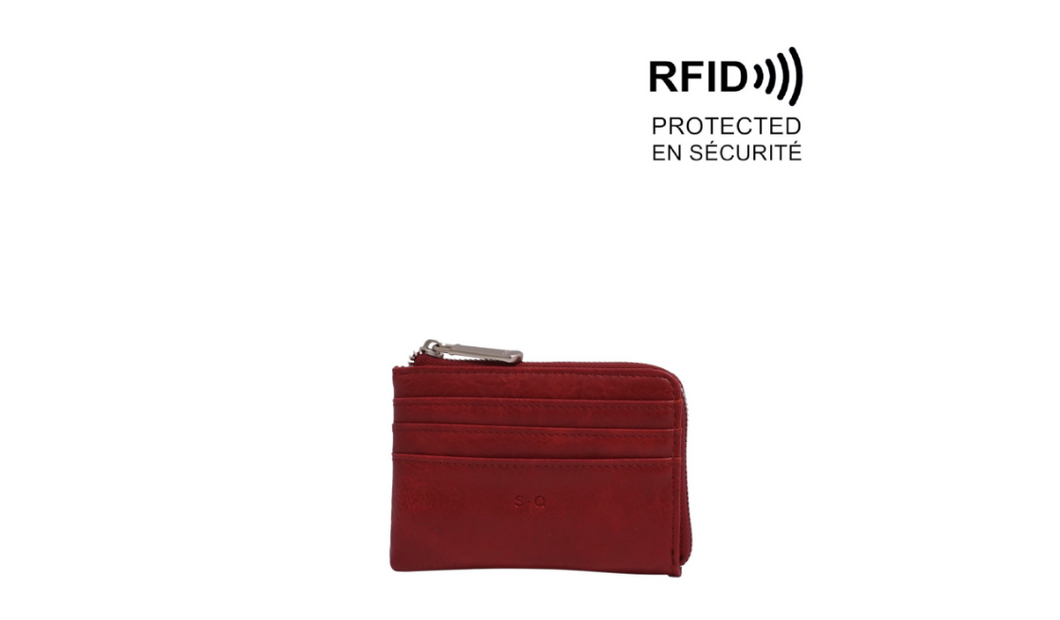 Jenny Card Case - Merlot
