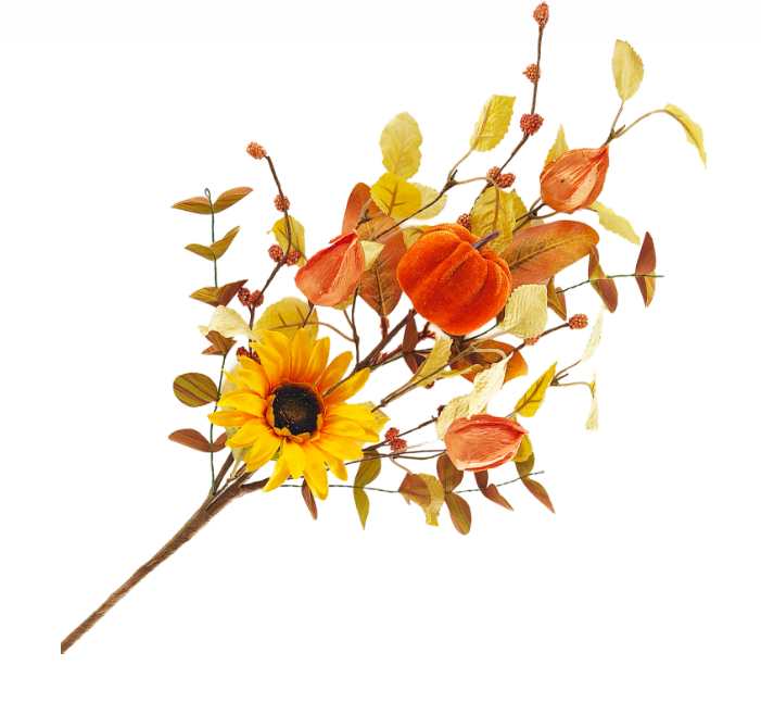 Fall Mixed Spray - 24″ Berries & Flower Buds