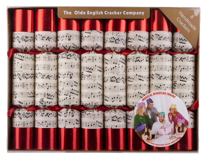 Christmas Crackers - Musical Notes