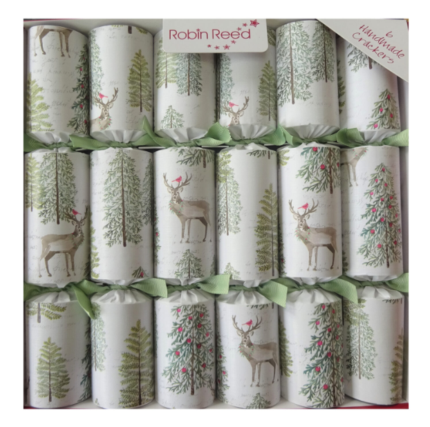 Christmas Crackers - Sage Woodland
