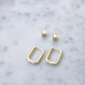 Duet Set-Square - Gold