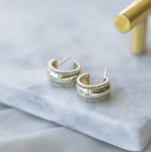 Load image into Gallery viewer, Raisa Hoops - Gold
