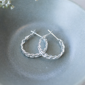 Riot Hoops-Silver
