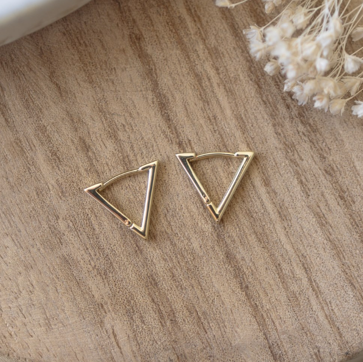 Triad Hoops - Gold