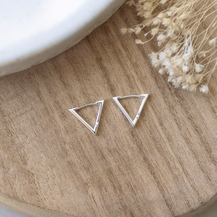 Triad Hoops - Silver