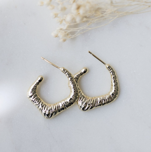 Zin Hoops - Gold