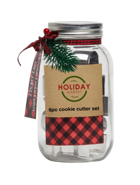 Cookie Cutter Jar Set - Multi