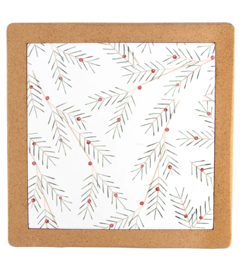 Slim Holly Trivet
