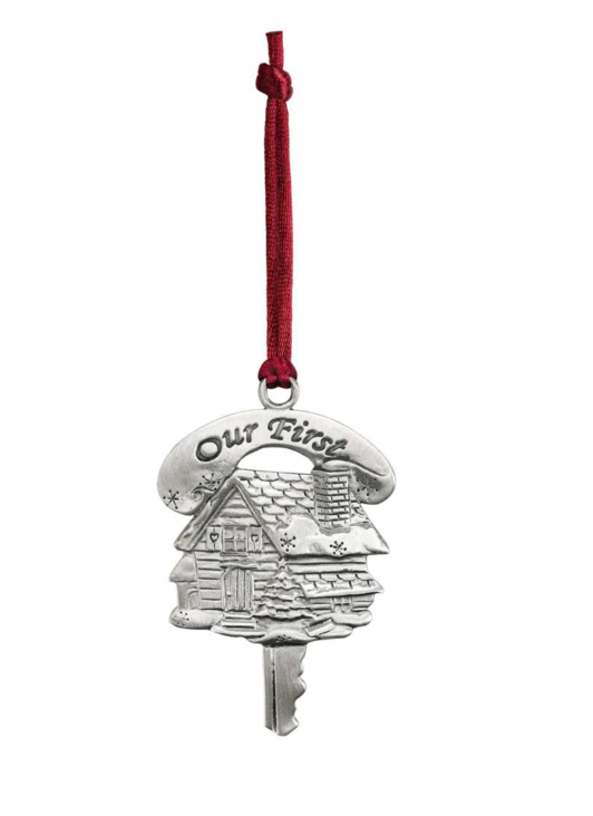 Our First House Pewter Ornament