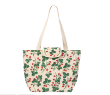 Load image into Gallery viewer, Berry Bramble Folding Insulated Tote
