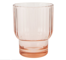 Load image into Gallery viewer, Acrylic Fluted Glass - Blush Pink
