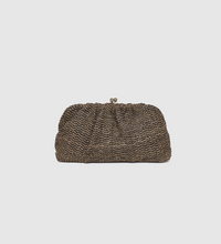 Load image into Gallery viewer, Goldie Clutch - Chocolate Knit
