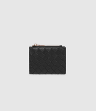 Load image into Gallery viewer, Lily Woven Wallet - Black
