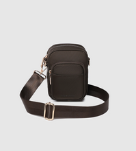 Load image into Gallery viewer, Lyla Phone Bag - Chocolate
