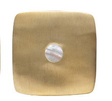 Load image into Gallery viewer, Nacre-Gold Metal Coaster

