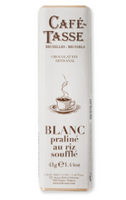 Load image into Gallery viewer, White chocolate bar with praline and puffed rice
