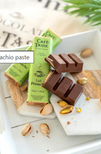 Load image into Gallery viewer, Milk chocolate bar filled with a Pistachio Praliné
