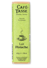 Load image into Gallery viewer, Milk chocolate bar filled with a Pistachio Praliné
