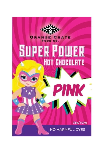 Superpower Pink Single Serving Hot Chocolate