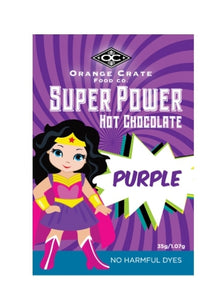 Superpower Purple Single Serving Hot Chocolate