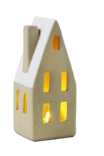 Load image into Gallery viewer, Small LED Stoneware House
