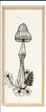 Wired Short Mushroom Art