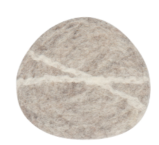 Flint Striato Felt Coaster - Set of 4