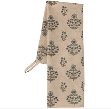 Load image into Gallery viewer, Salvia Block Print Dishtowel
