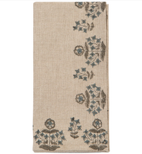 Load image into Gallery viewer, Salvia Block Print Napkins - Set of 4
