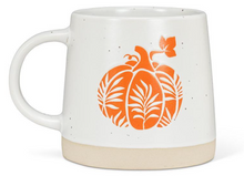 Load image into Gallery viewer, Wide Base Mug with Pumpkin

