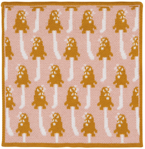 Mushroom Gems Knit Dishcloth - Set of 3