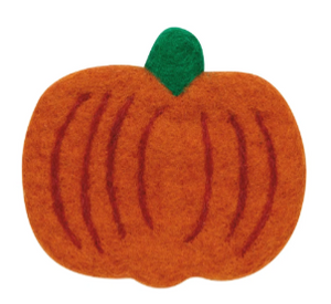 Hallows' Eve Halloween Felt Wool Coaster