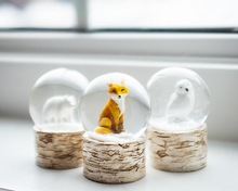 Load image into Gallery viewer, Mini Animal Snow Globe
