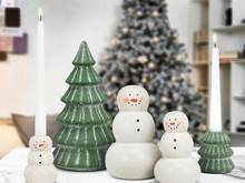 Load image into Gallery viewer, Large Snowy Evergreen Tree
