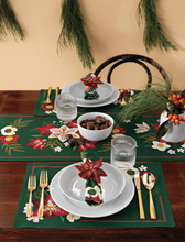 Load image into Gallery viewer, Amaryllis Christmas Napkin - Set of 4
