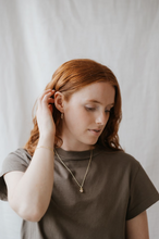 Load image into Gallery viewer, Anastasia Necklace - Gold/Rose Quartz
