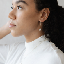 Load image into Gallery viewer, Anya Earrings - Gold/Mother of Pearl
