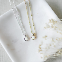 Load image into Gallery viewer, Ona Necklace - Gold/Opalite
