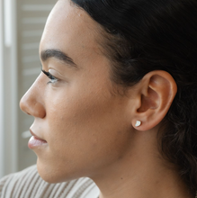 Load image into Gallery viewer, Opal Chip Studs - Gold/Opalite
