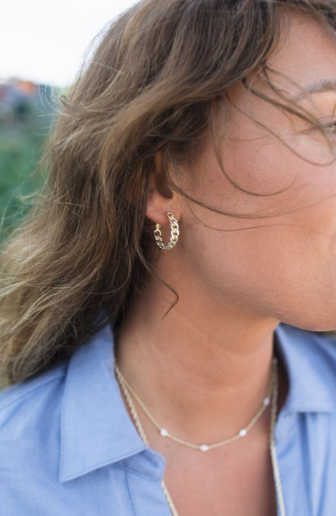 Riot Hoops-Gold