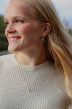 Load image into Gallery viewer, Tasia Earrings - Gold/Amazonite
