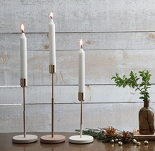 Load image into Gallery viewer, Montrose Pillar Candle Sticks - Assorted
