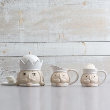 Load image into Gallery viewer, Stoneware Nutcracker Gravy Boat - White
