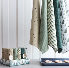 Load image into Gallery viewer, Winter Green Kitchen Towel
