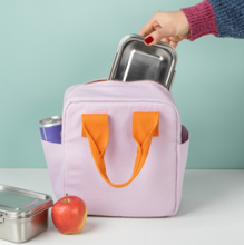 Load image into Gallery viewer, Wild Orchid Insulated Lunch Tote
